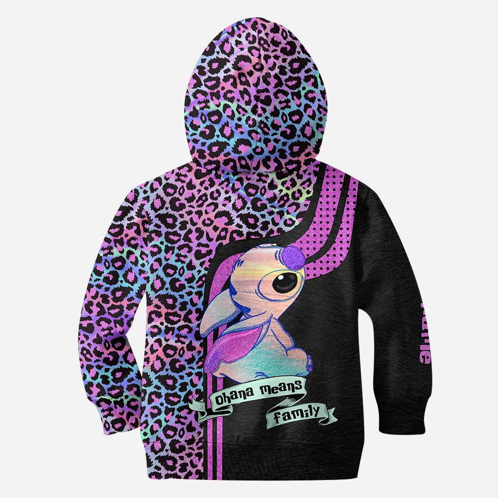 Personalized Ohana Means Family Hoodie and Leggings Set for Family Hoodie & Leggings GradoCreations