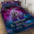Personalized Nightmare Quilt Set Unique Couple Gift for Halloween & Weddings Quilt Set GradoCreations