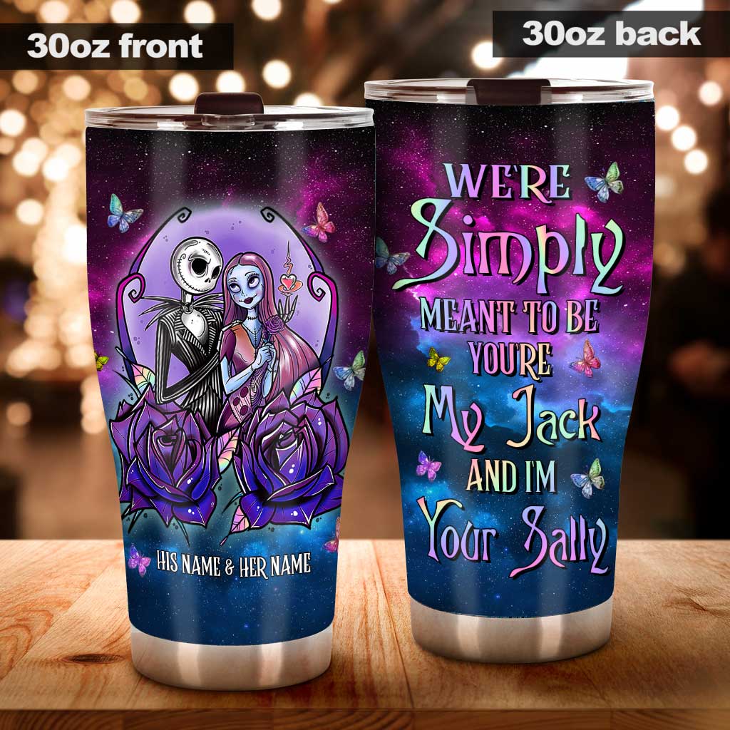 Personalized Nightmare Tumbler Unique Couple Gift Custom Name 20oz Tumbler GradoCreations