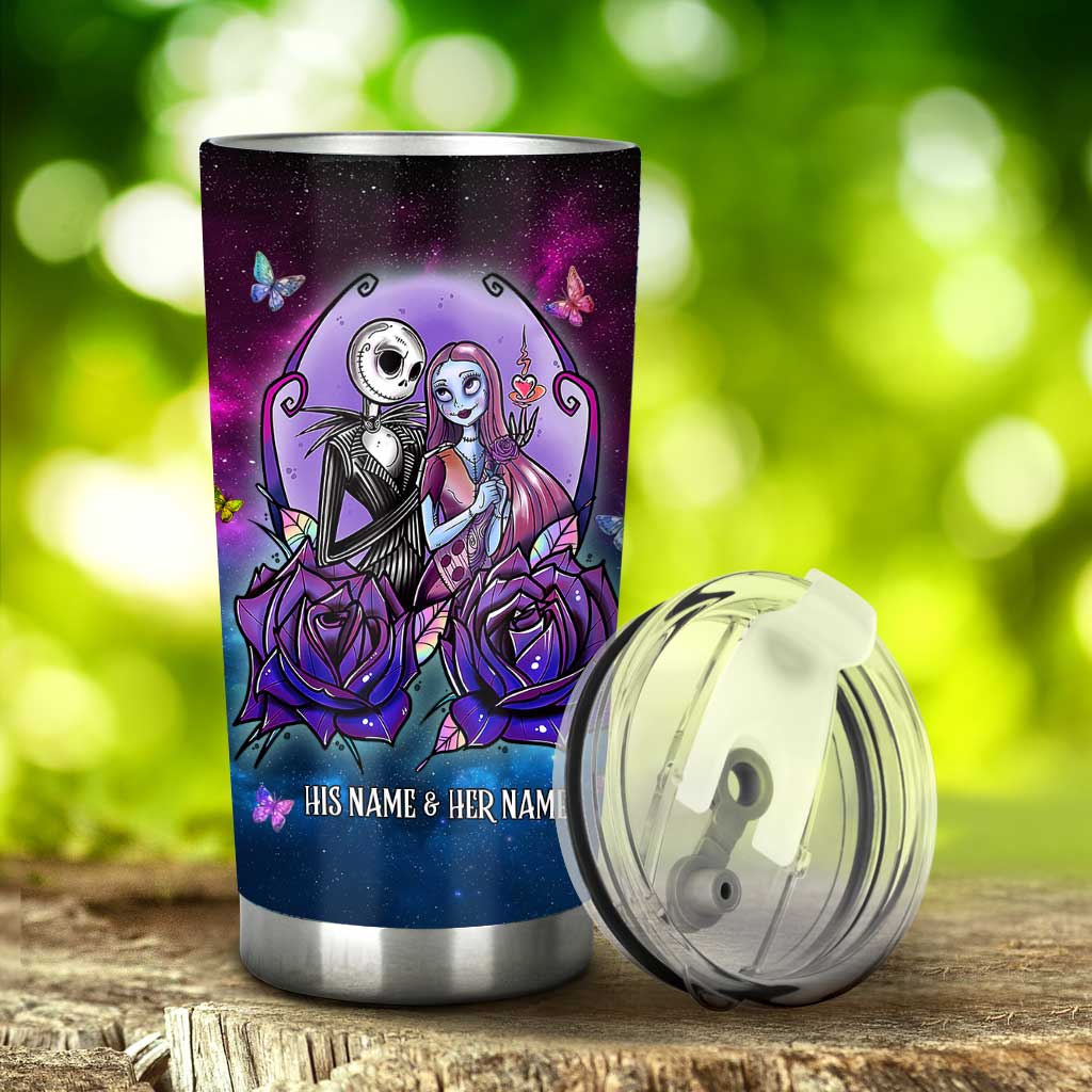 Personalized Nightmare Tumbler Unique Couple Gift Custom Name 20oz Tumbler GradoCreations