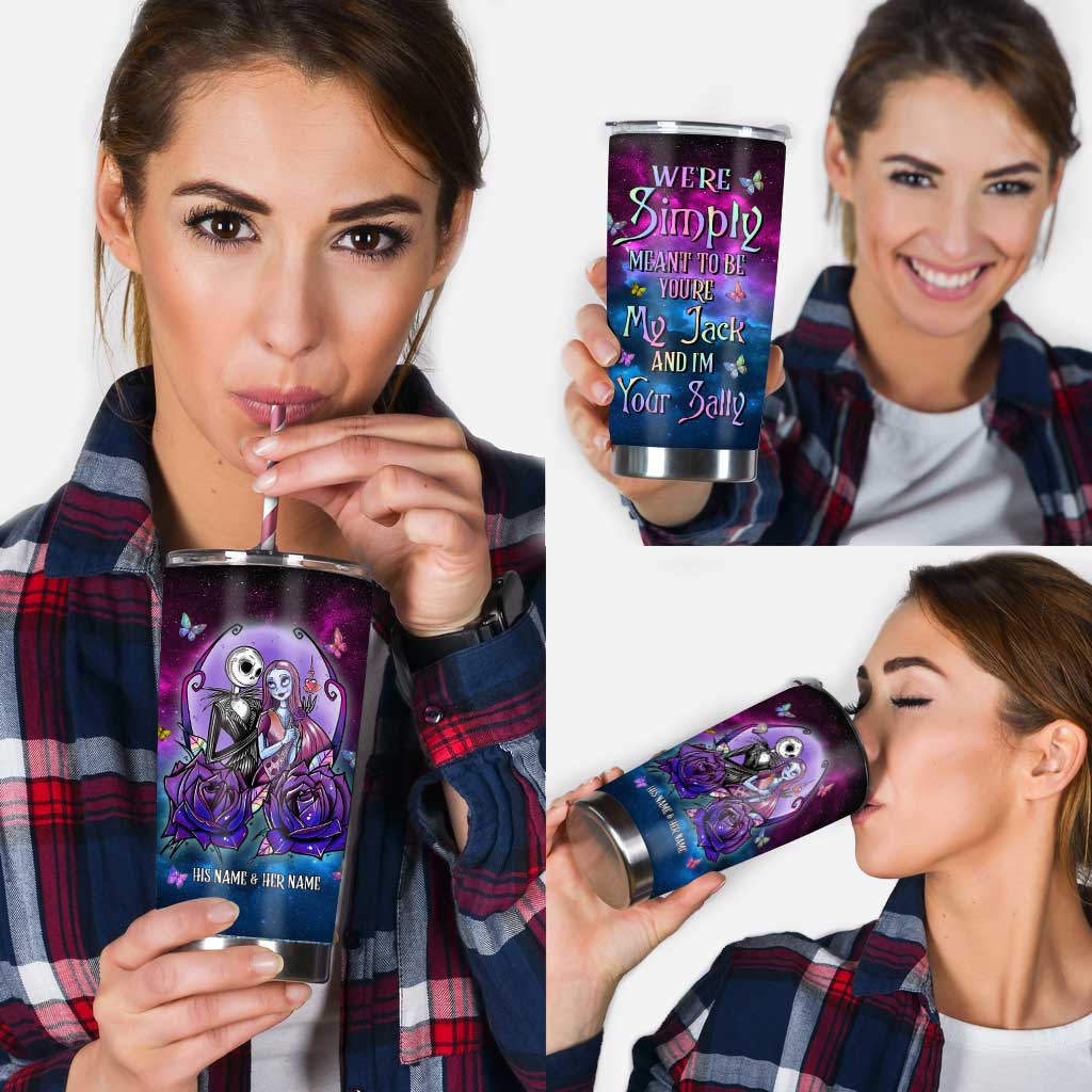 Personalized Nightmare Tumbler Unique Couple Gift Custom Name 20oz Tumbler GradoCreations