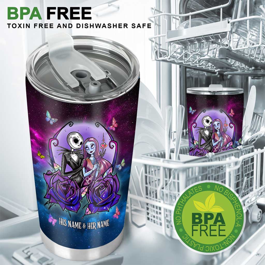 Personalized Nightmare Tumbler Unique Couple Gift Custom Name 20oz Tumbler GradoCreations