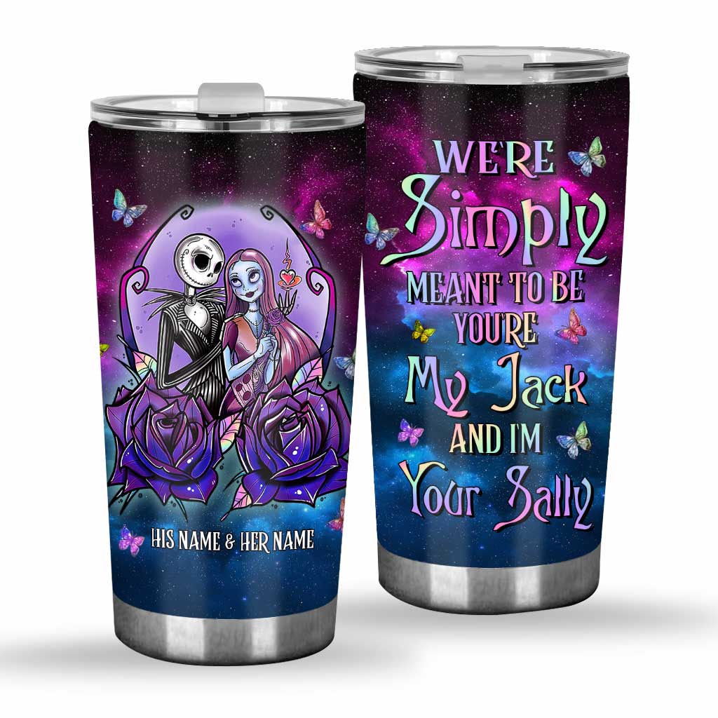 Personalized Nightmare Tumbler Unique Couple Gift Custom Name 20oz Tumbler GradoCreations