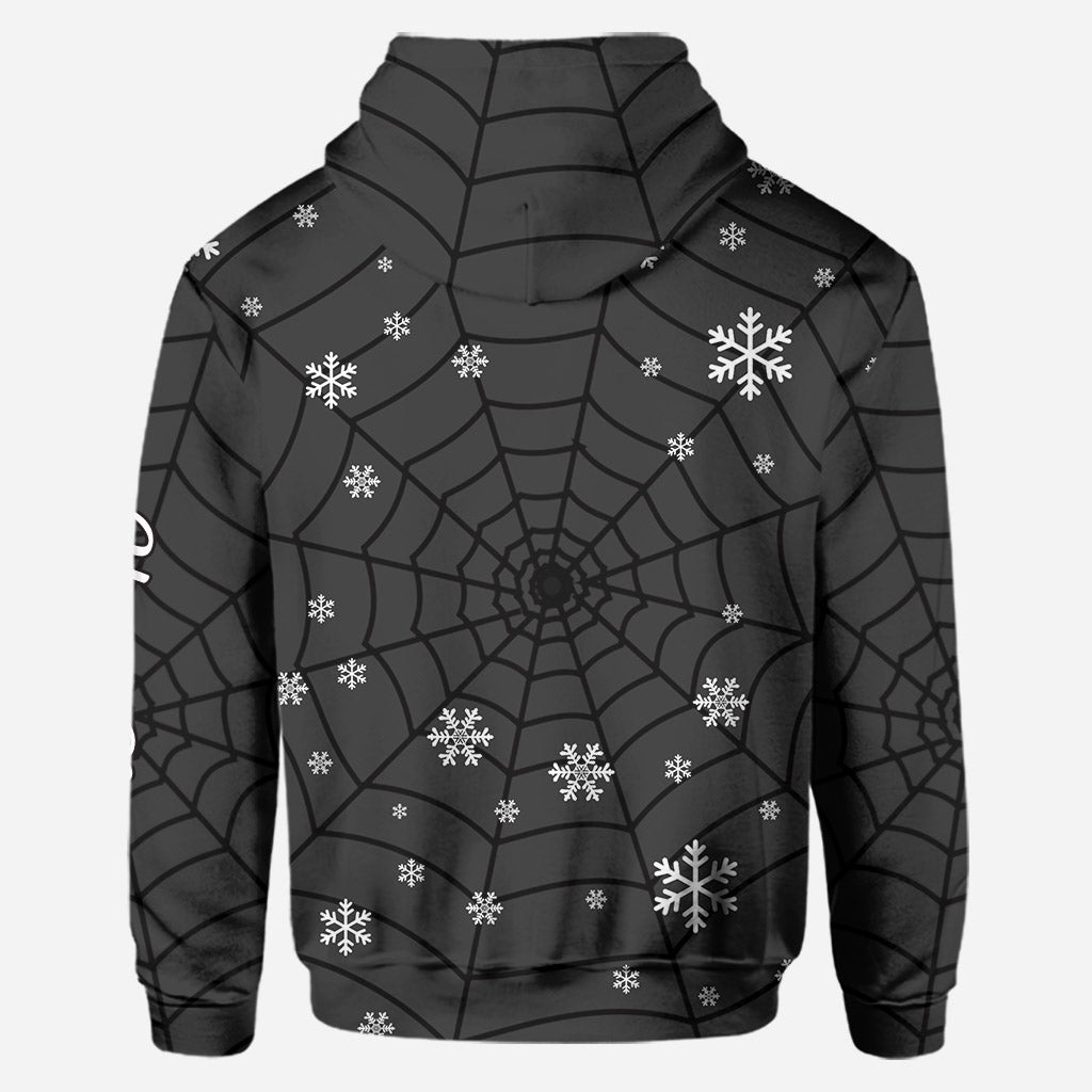 Personalized Nice or Naughty Christmas Hoodie & Leggings Set for Women Hoodie & Leggings GradoCreations