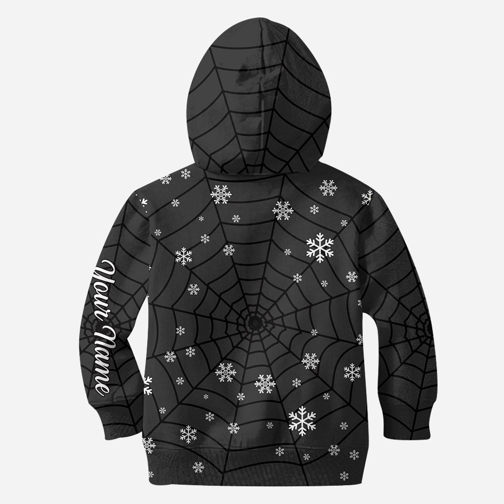 Personalized Nice or Naughty Christmas Hoodie & Leggings Set for Women Hoodie & Leggings GradoCreations