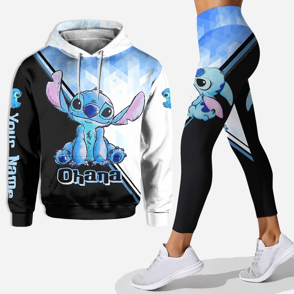 Personalized Ohana Hoodie and Leggings Custom Name Gift Hoodie & Leggings GradoCreations