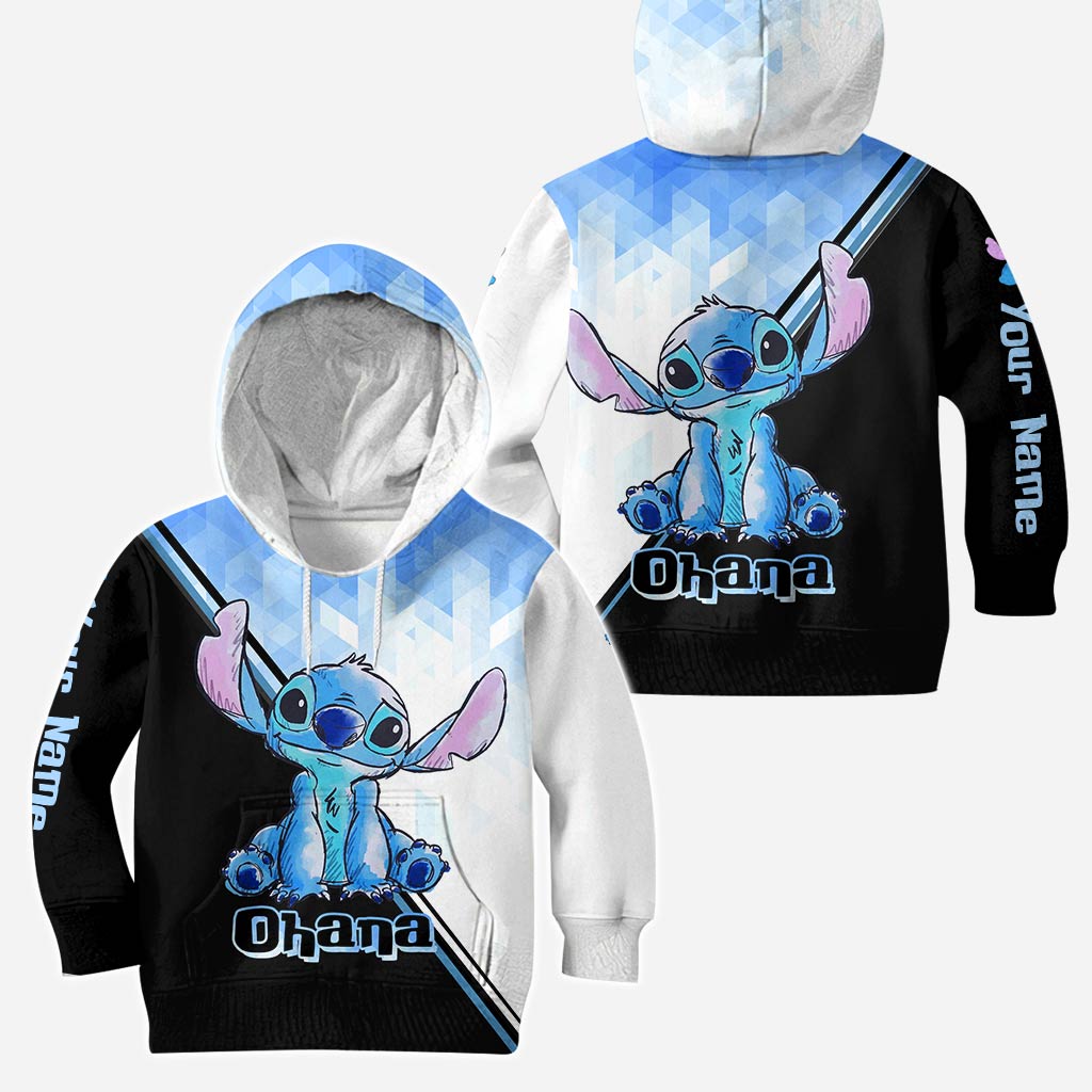 Personalized Ohana Hoodie and Leggings Custom Name Gift Hoodie & Leggings GradoCreations