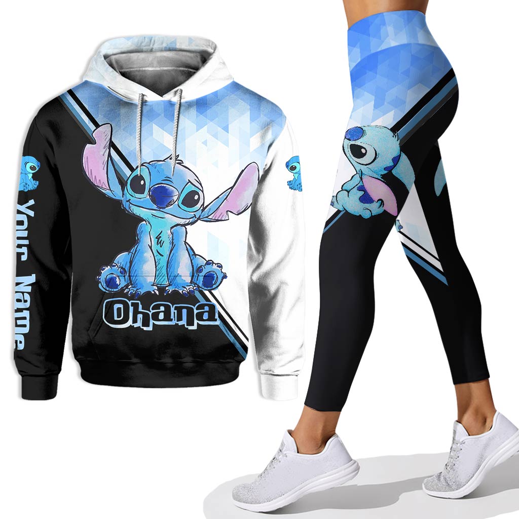 Personalized Ohana Hoodie and Leggings Custom Name Gift Hoodie & Leggings GradoCreations
