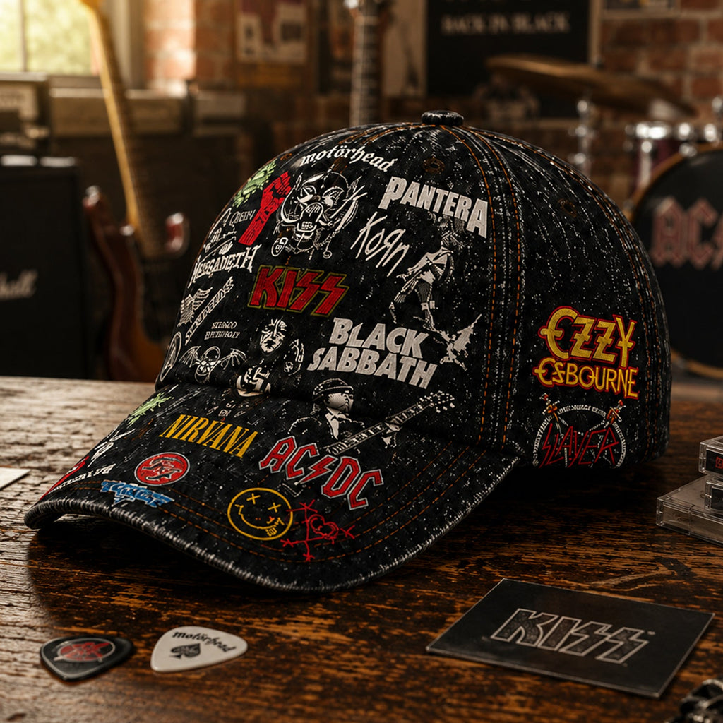 Personalized Rock Legends Classic Cap Custom Name Gift GradoCreations