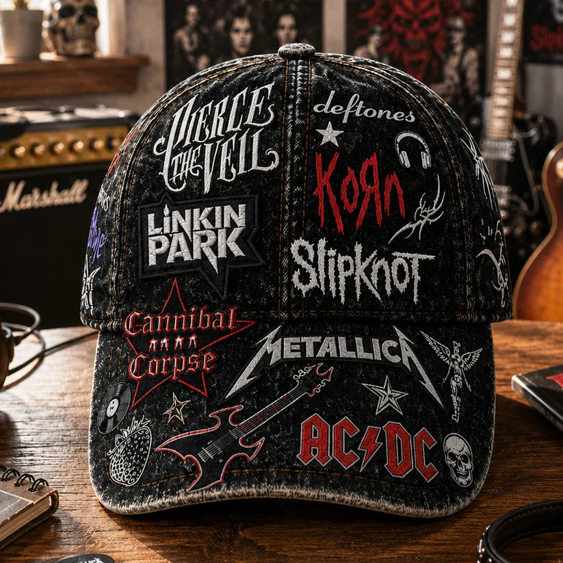Personalized Classic Cap Rock Legends Edition Gift for Music Lovers Classic Cap GradoCreations