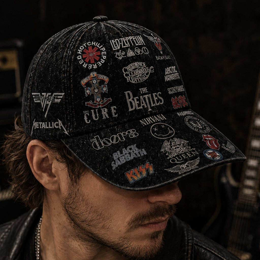 Personalized Classic Rock Cap with Legends Edition Design Classic Cap GradoCreations