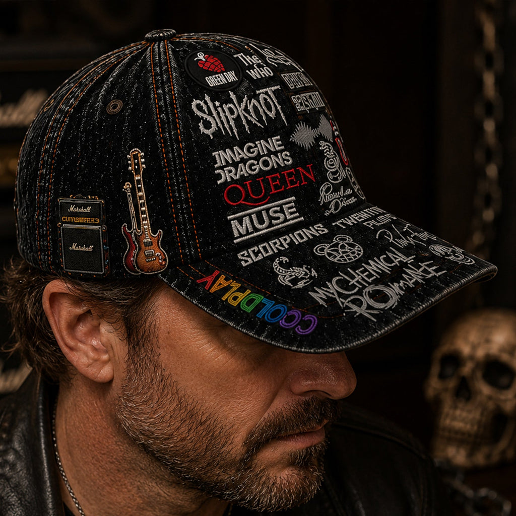 Personalized Rock Legends Edition Classic Cap Unique Music Gift Classic Cap GradoCreations