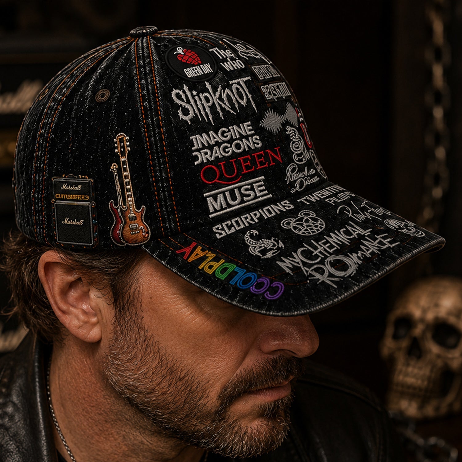 Personalized Rock Legends Edition Classic Cap Unique Music Gift Classic Cap GradoCreations