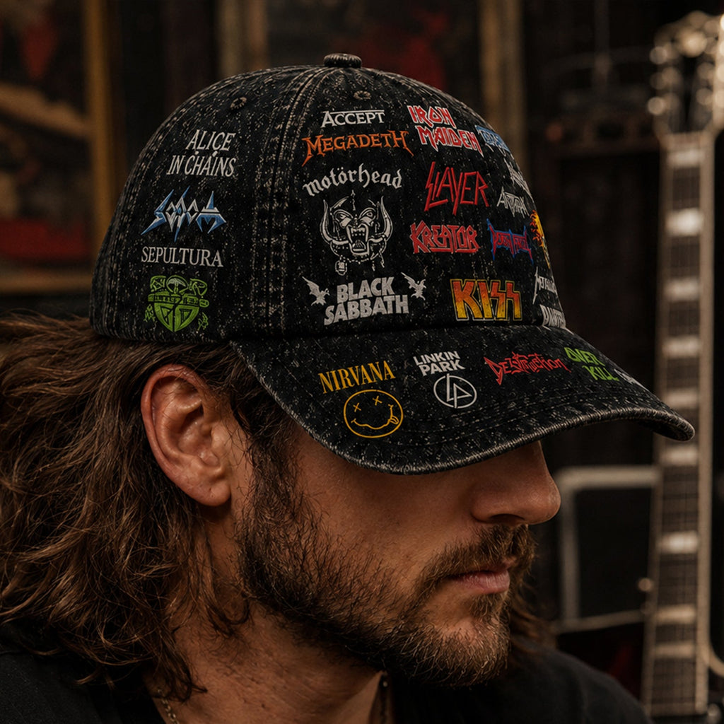 Personalized Classic Rock Cap – Legends Edition Gift for Music Lovers Classic Cap GradoCreations