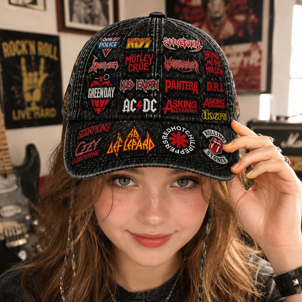 Personalized Legends Edition Classic Cap for Rock Music Lovers GradoCreations