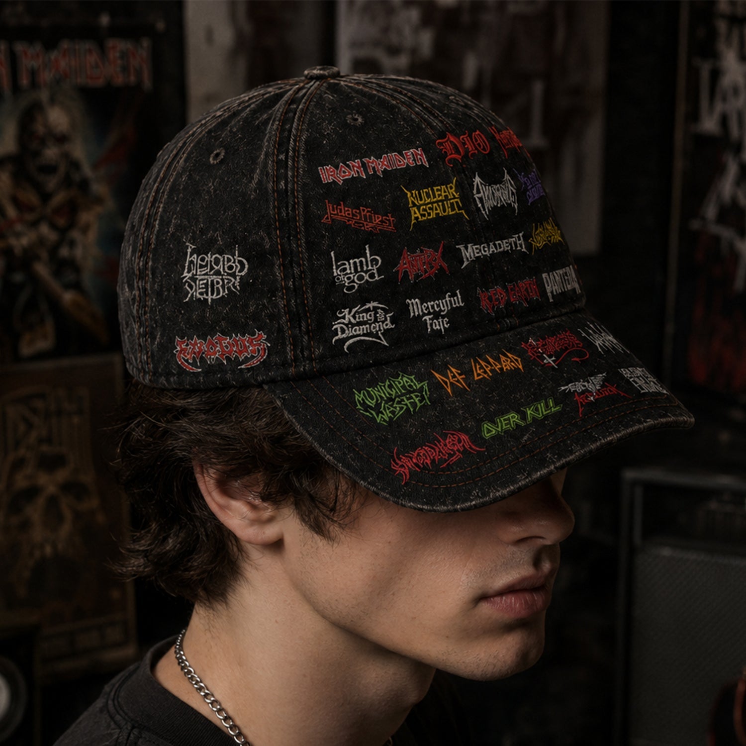 Custom Legends Edition Classic Cap for Rock Music Lovers GradoCreations