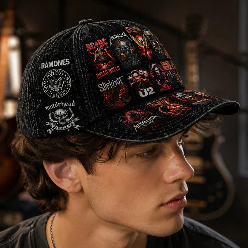 Personalized Classic Rock Cap Legends Edition for Music Lovers Classic Cap GradoCreations