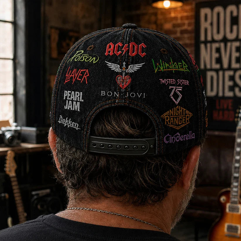 Personalized Classic Cap Rock Music Legends Edition Gift Classic Cap GradoCreations