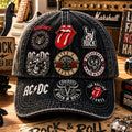 Personalized Rock Music Classic Cap with Legends Edition Design GradoCreations