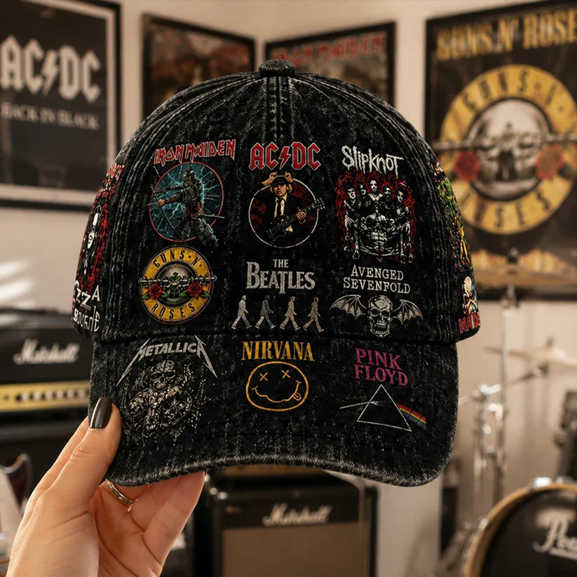 Legends Edition Classic Cap Custom Rock Band Hat Gift Classic Cap GradoCreations