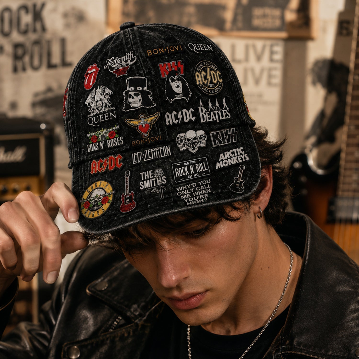 Personalized Classic Music Legends Edition Cap for Fans GradoCreations