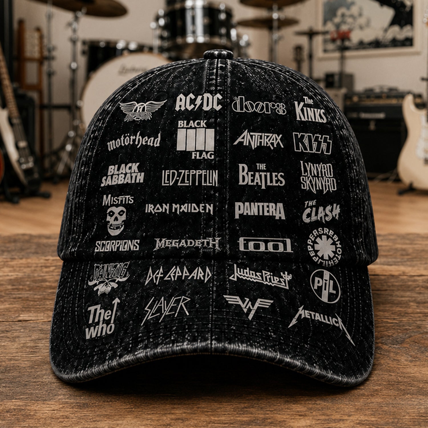 Personalized Classic Cap Legends Edition for Rock Music Lovers GradoCreations