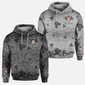 Personalized Couple Hoodies Custom Names Matching Gifts All Over Shirt GradoCreations