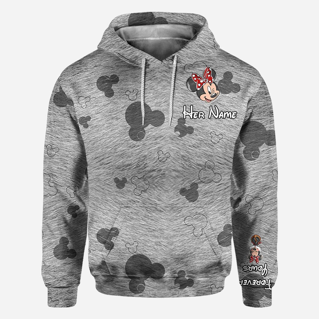 Personalized Couple Hoodies Custom Names Matching Gifts All Over Shirt GradoCreations