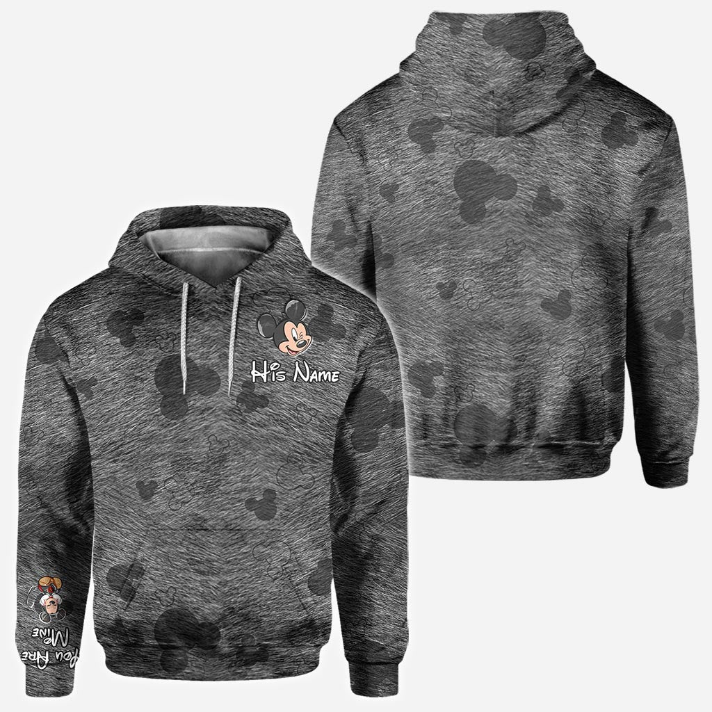 Personalized Couple Hoodies Custom Names Matching Gifts All Over Shirt GradoCreations