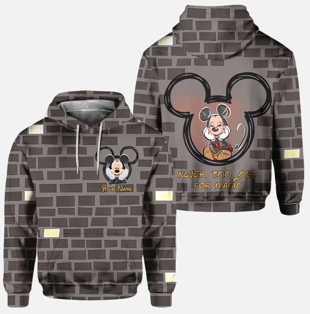 Personalized Mouse Hoodie and Leggings Set Custom Name Gift Hoodie & Leggings GradoCreations