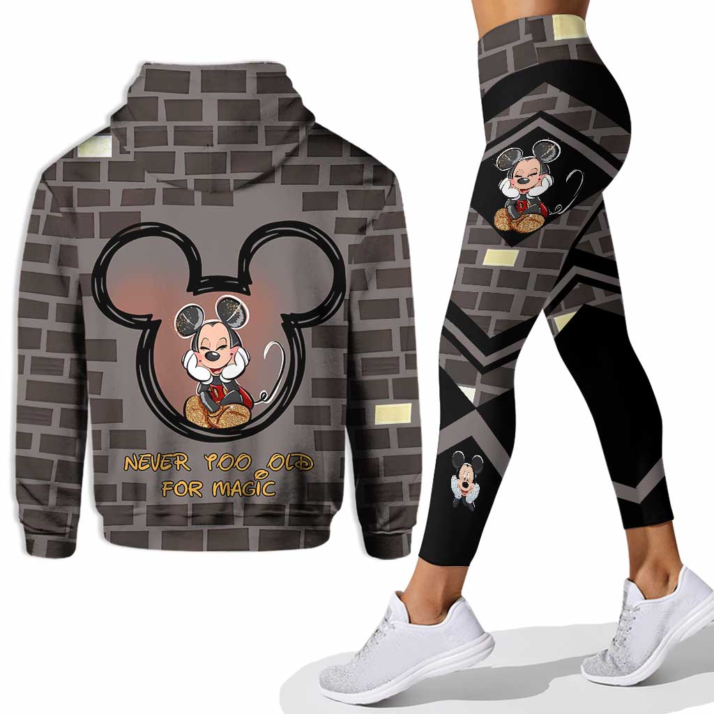 Personalized Mouse Hoodie and Leggings Set Custom Name Gift Hoodie & Leggings GradoCreations