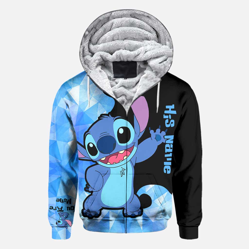 Personalized Couple Ohana Hoodies Custom Name Gift All Over Shirt GradoCreations
