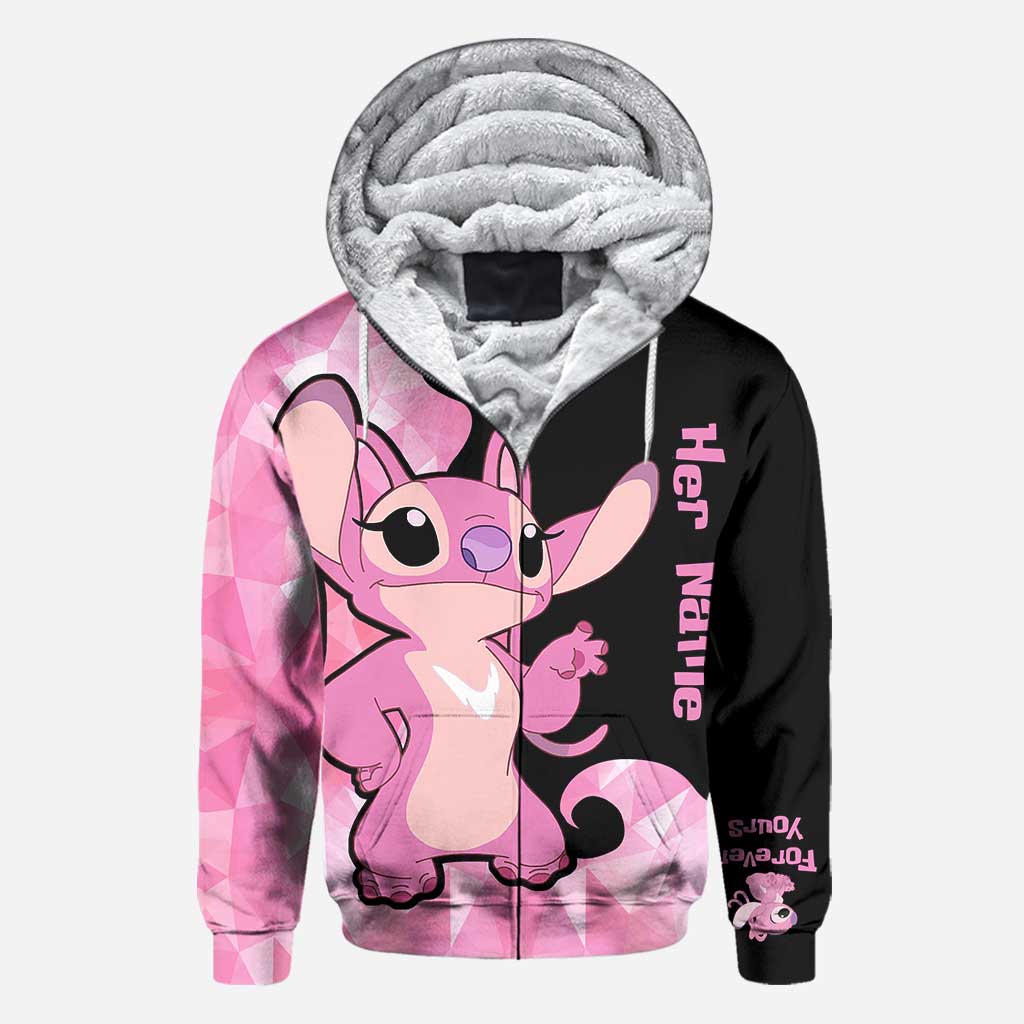 Personalized Couple Ohana Hoodies Custom Name Gift All Over Shirt GradoCreations