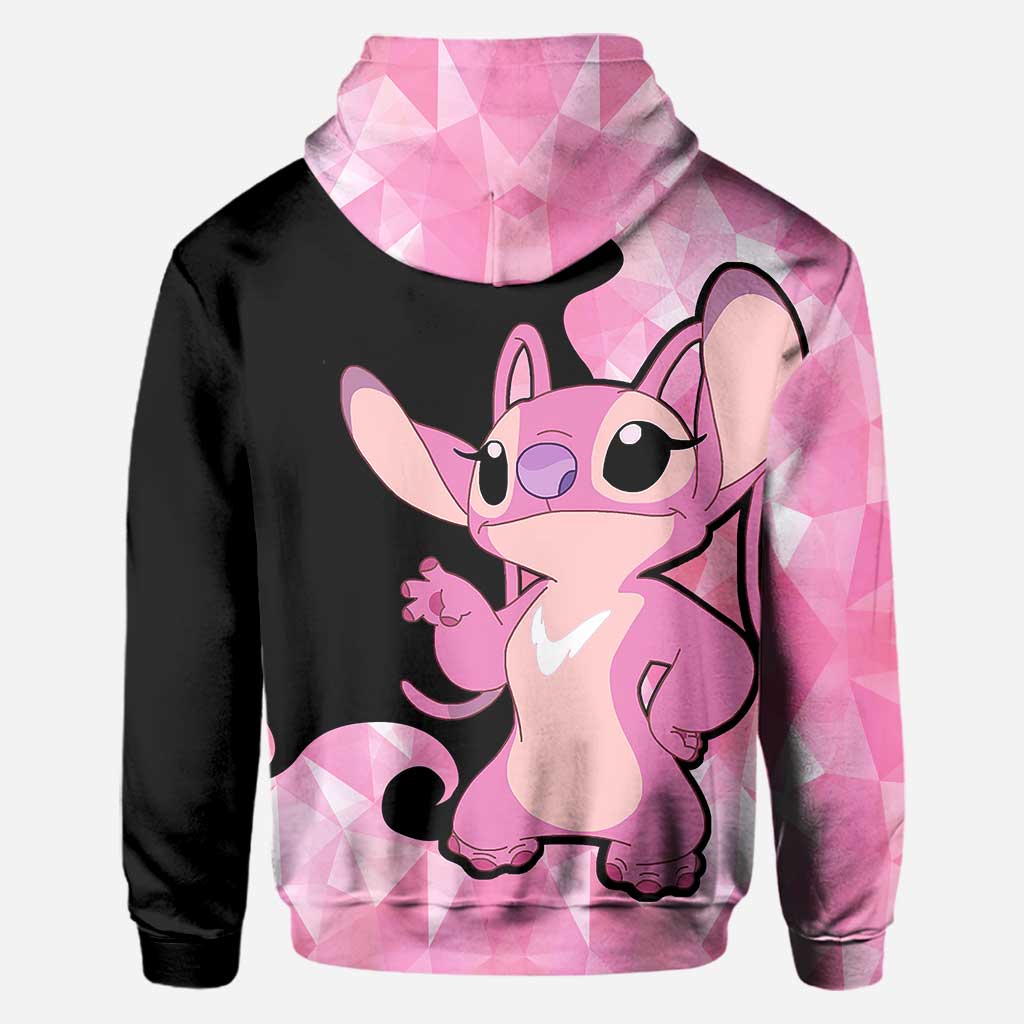 Personalized Couple Ohana Hoodies Custom Name Gift All Over Shirt GradoCreations