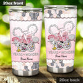 Personalized 100 Years of Magic Tumbler Custom Name Gift Tumbler GradoCreations