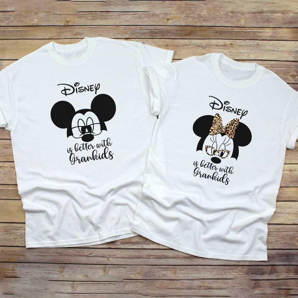 Personalized Disney Grandkids T-shirt & Hoodie Gift for Grandma T-shirt & Hoodie GradoCreations