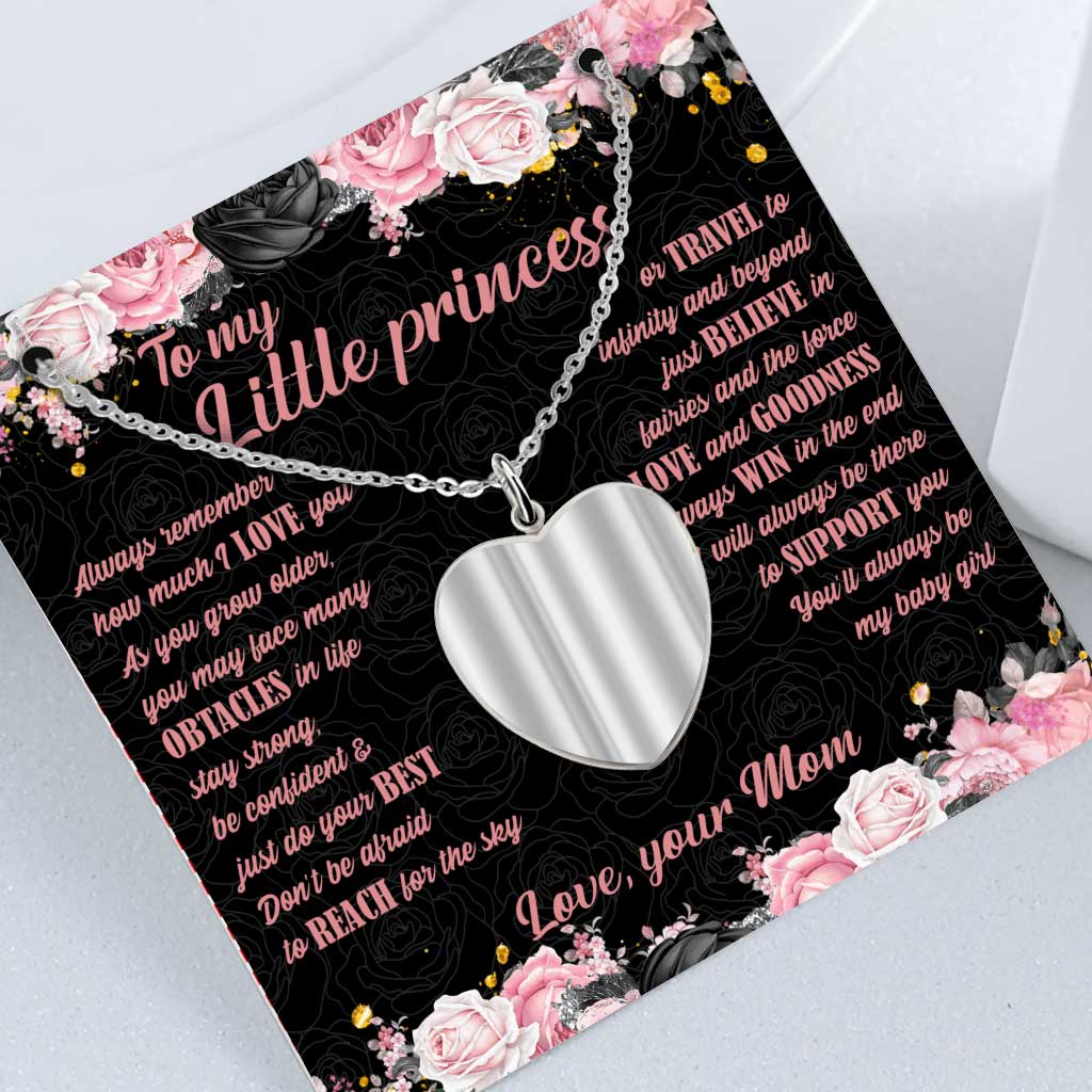 Personalized Heart Pendant Necklace with Custom Photo for Daughter Heart Pendant Necklace GradoCreations