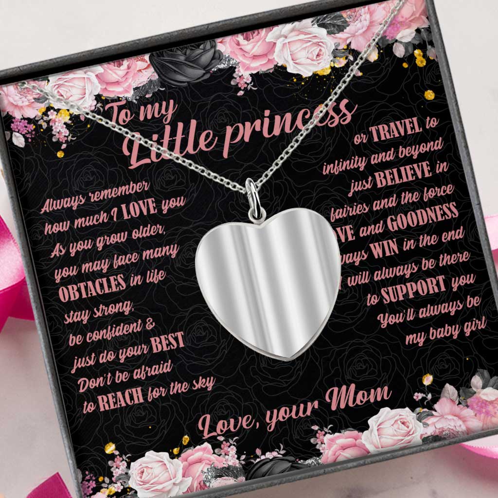 Personalized Heart Pendant Necklace with Custom Photo for Daughter Heart Pendant Necklace GradoCreations