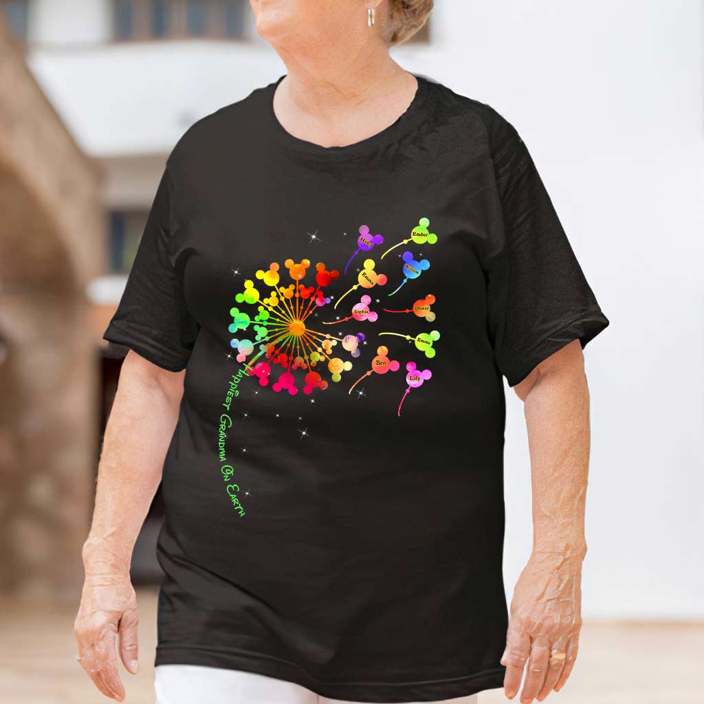 Personalized Happiest Grandma T-Shirt and Hoodie Gift T-shirt & Hoodie GradoCreations