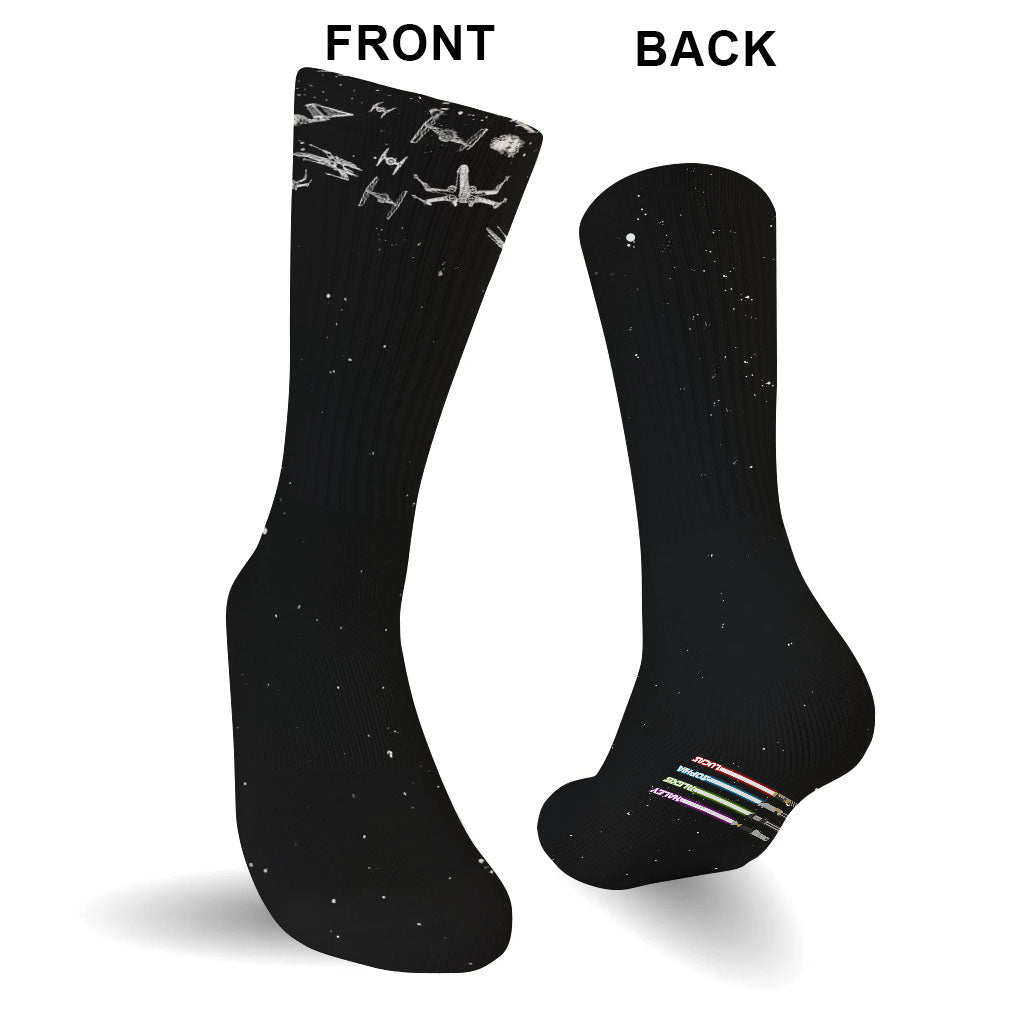 Personalized Father’s Day Socks Custom Family Names Fun Gift Socks GradoCreations