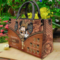 Personalized Leather Handbag for Grandma with Custom Name Leather Handbag GradoCreations