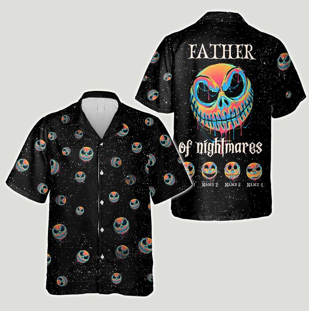 Personalized Father's Day Hawaiian Shirt with Unique Design Hawaiian Shirt GradoCreations