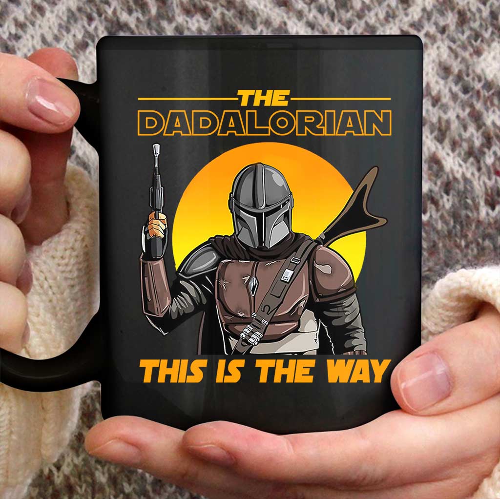 Personalized Dadalorian Mug Custom Name Gift for Dad Mug GradoCreations