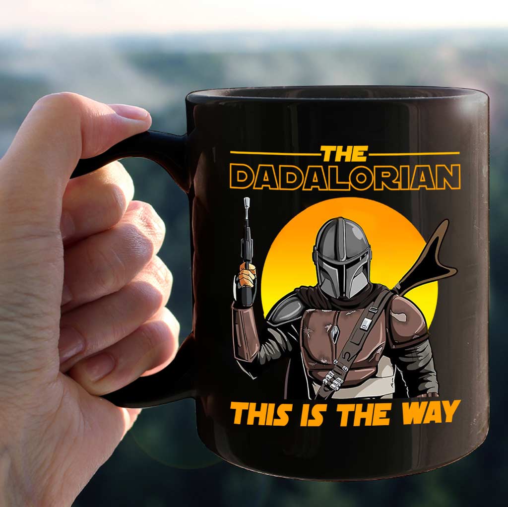 Personalized Dadalorian Mug Custom Name Gift for Dad Mug GradoCreations