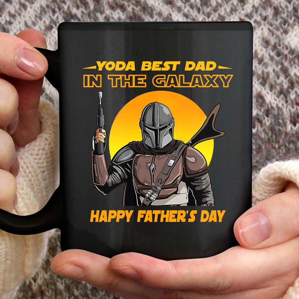 Personalized Yoda Best Dad Mug Custom Name Gift for Father's Day Mug GradoCreations