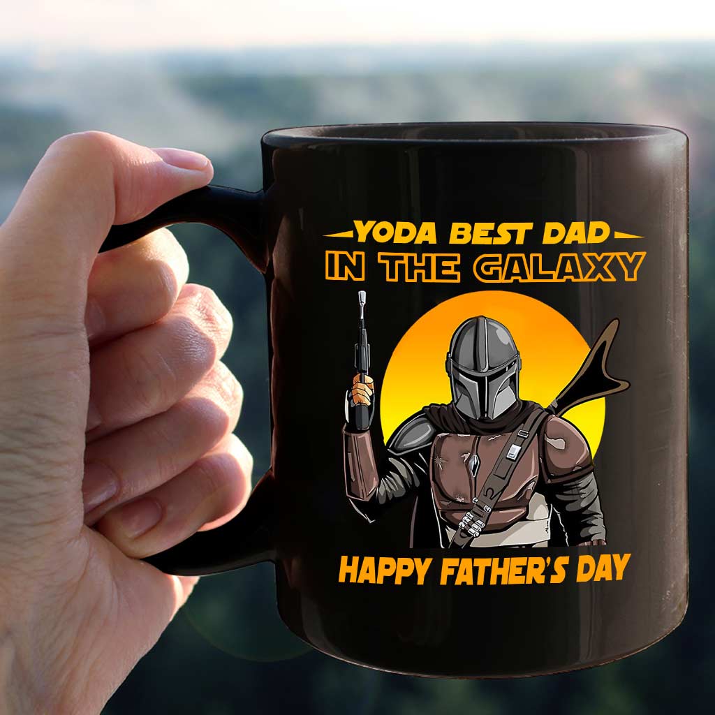 Personalized Yoda Best Dad Mug Custom Name Gift for Father's Day Mug GradoCreations