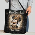 Personalized Best Day Ever Mouse Ears Tote Bag Gift for Her Tote Bag GradoCreations