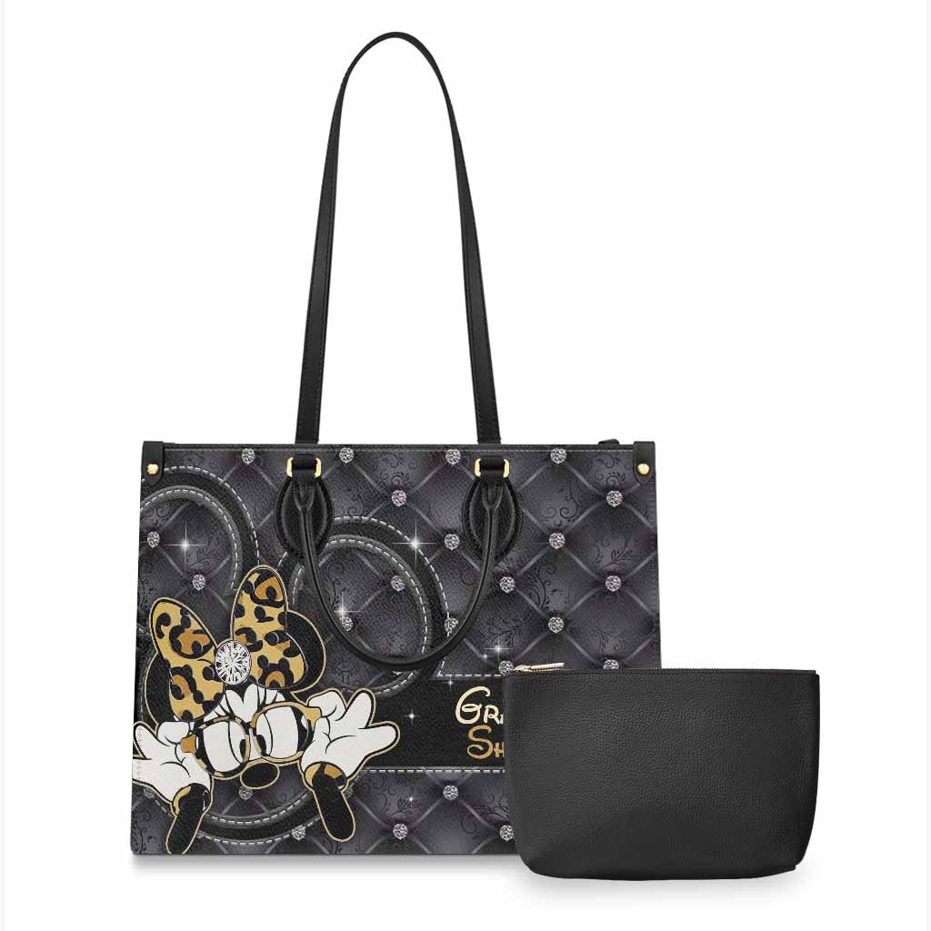Personalized Leather Handbag for Grandma - Unique Gift for Christmas Leather Handbag GradoCreations