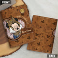 Personalized Disney Passport Holder Custom Name Travel Gift Passport Holder GradoCreations