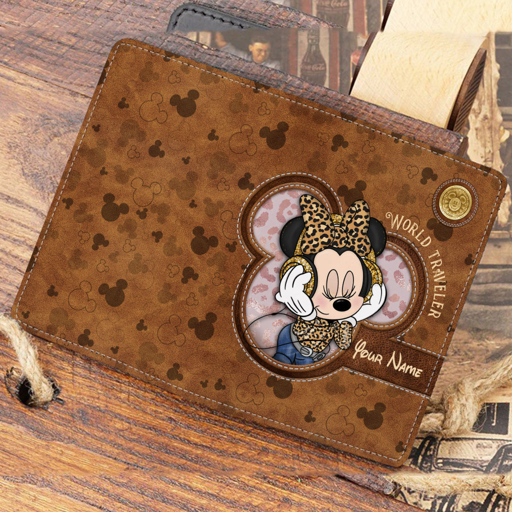 Personalized Disney Passport Holder Custom Name Travel Gift Passport Holder GradoCreations